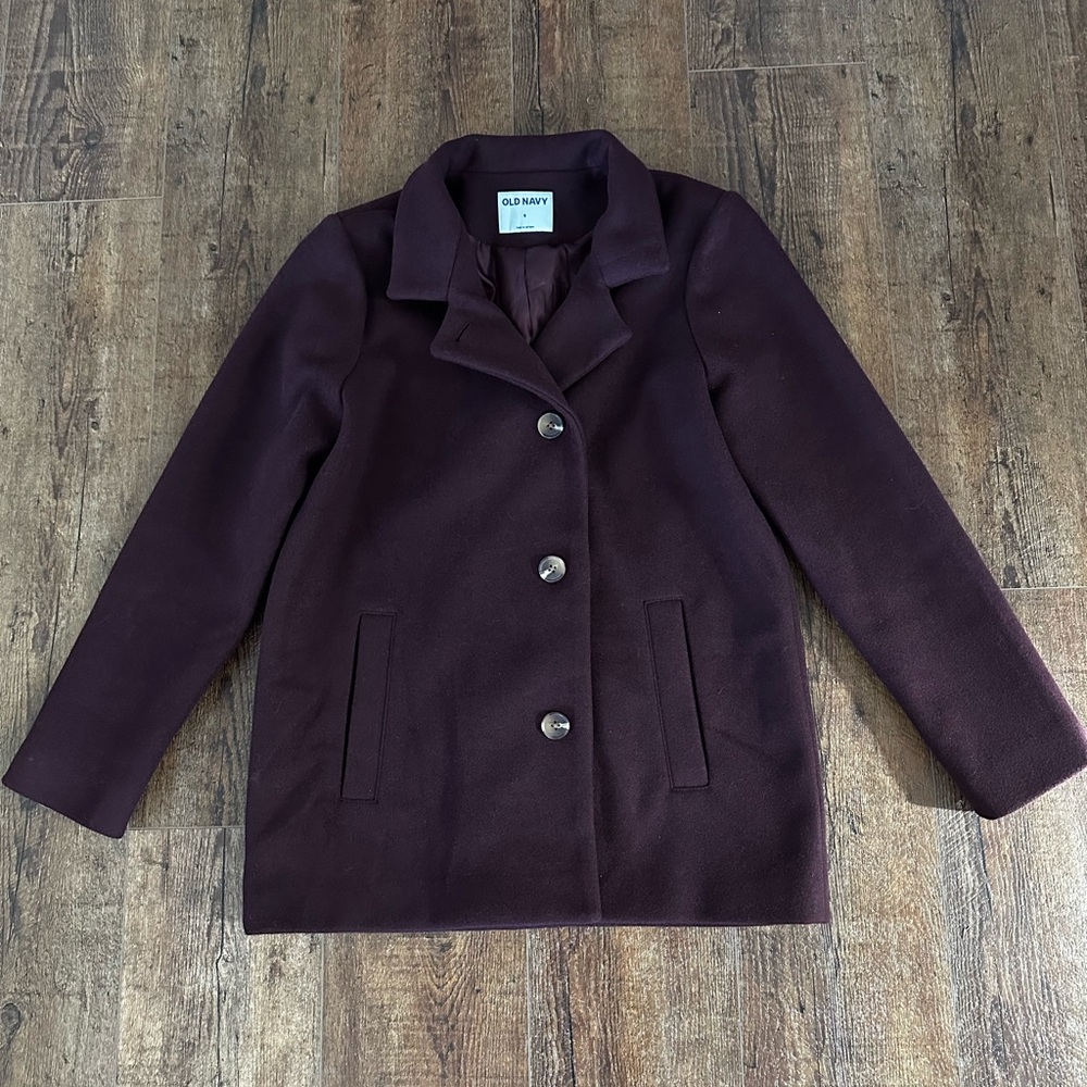 NWOT Old Navy Women's Purple Coat